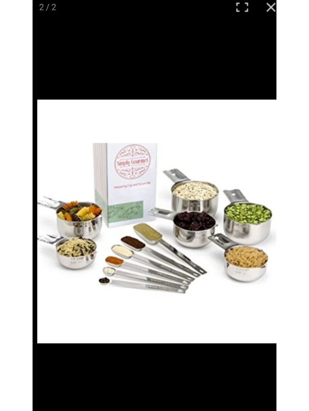 Simply Gourmet Measuring Cup and Spoon Set